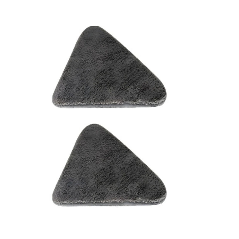 Microfiber Refill Kit With 6 Cloths For Mop Cleaning Mop Triangular Swivel 360
