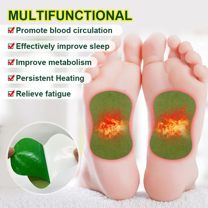 12PCS Detox Foot Patches Pads Feet Body Toxins Cleansing Relieve Stress Help Sleeping for Running Yoga Fitness Exercise