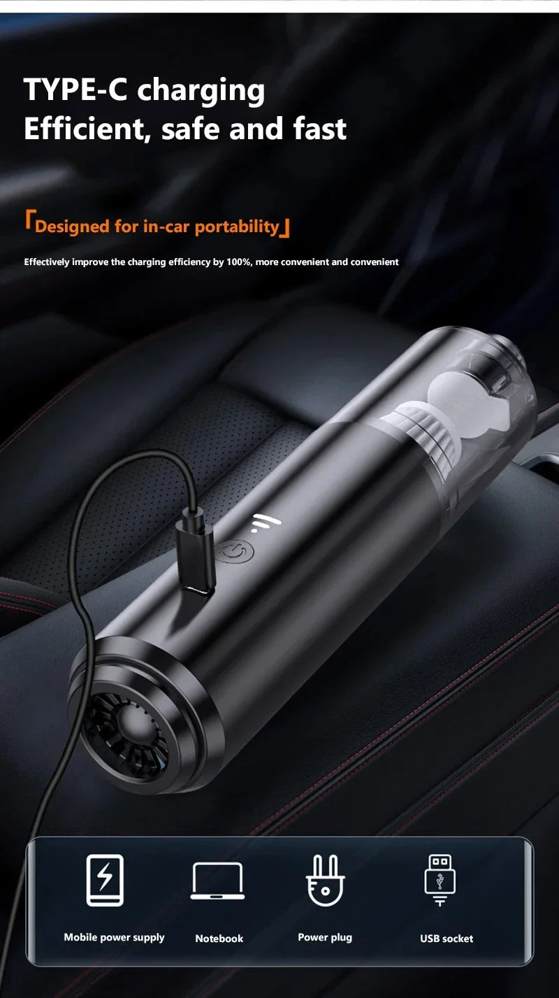 Xiaomi Powerful Vacuum Cleaner 990000pa Cordless Handheld Vacuum Home Suction Blow Vacuum Cleaner Clean Without Dead Corner New