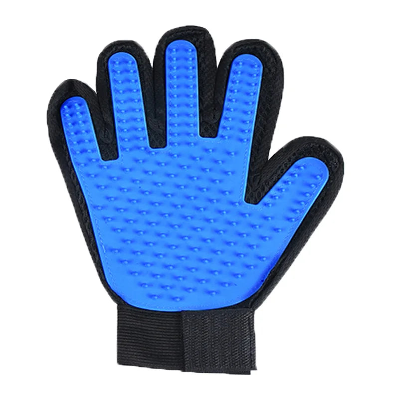 Pet Glove Cat Grooming Glove Cat Hair Deshedding Brush Gloves Dog Comb for Cats Bath Hair Remover Clean Massage Brush For Animal