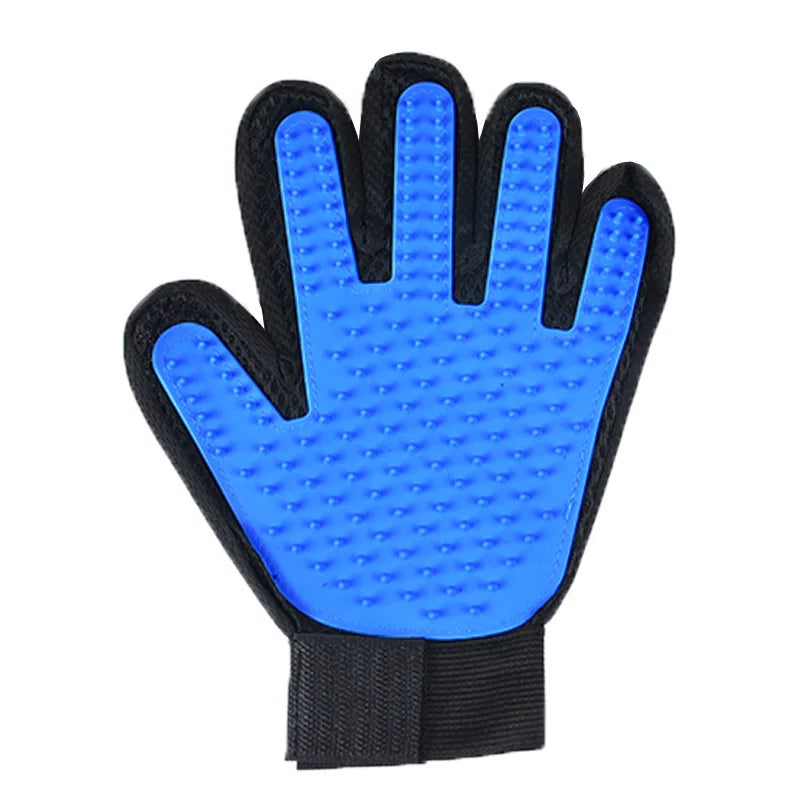 Pet Glove Cat Grooming Glove Cat Hair Deshedding Brush Gloves Dog Comb for Cats Bath Hair Remover Clean Massage Brush For Animal